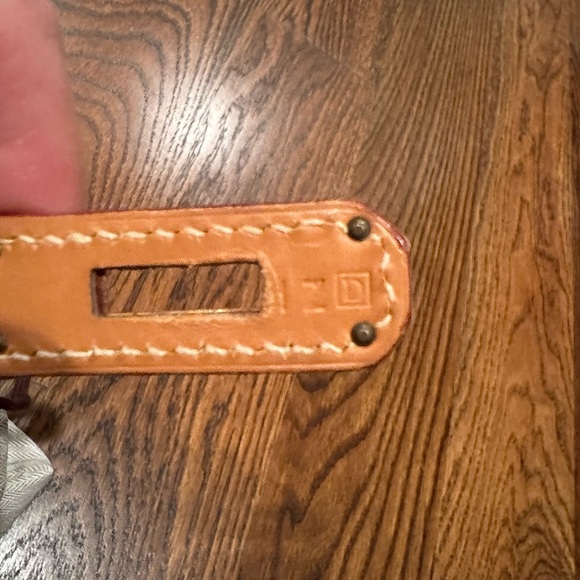 Authentic Hermes Golden Tan Birkin Tote - Posh Authenticated - Picture 7 of 7